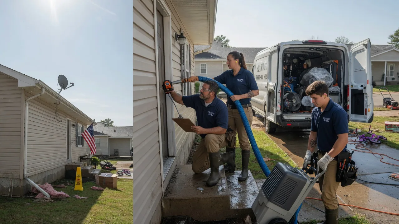 Ceiling Water Damage Restoration in Denver, NC near me