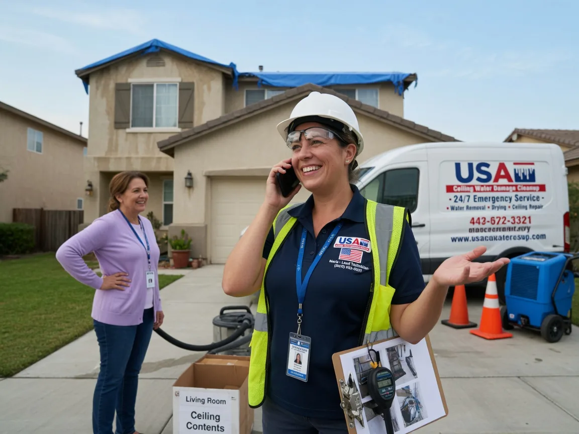 Ceiling Water Damage Restoration Denver, NC FAQs